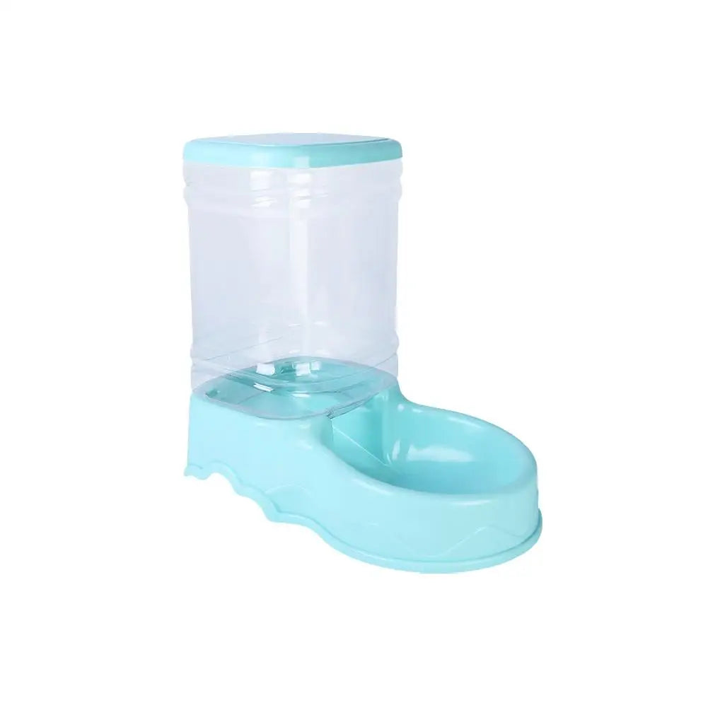 Fontaine à Eau & Distributeur Automatique de Croquettes - 3.8L Grande Capacité