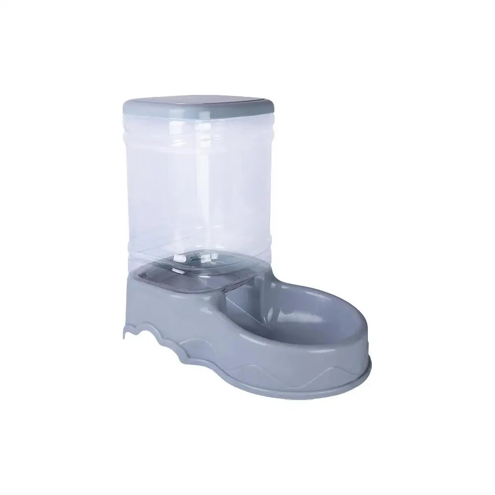 Fontaine à Eau & Distributeur Automatique de Croquettes - 3.8L Grande Capacité
