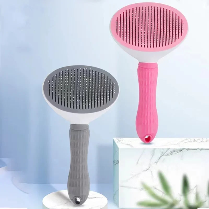 Brosse de toilettage automatique pour chiens et chats - Design ergonomique - Pet & Cie