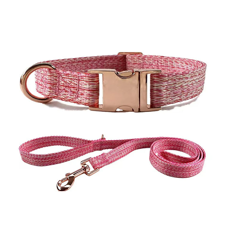 Collier et laisse personnalisés gris pour chien – Offre spéciale