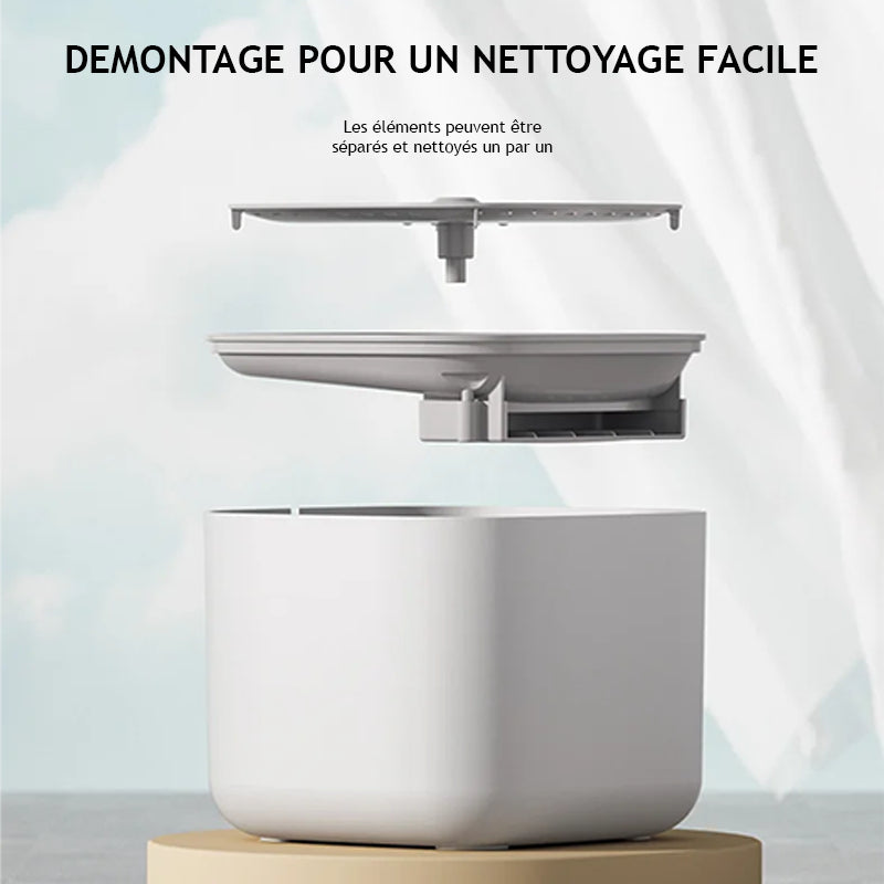 Fontaine à eau automatique 3L pour chat - Filtration continue - Parts