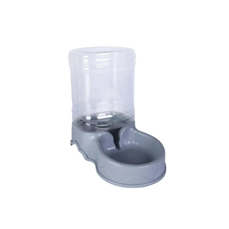 Fontaine à eau automatique économique pour chat et chien - 3.8L Gris