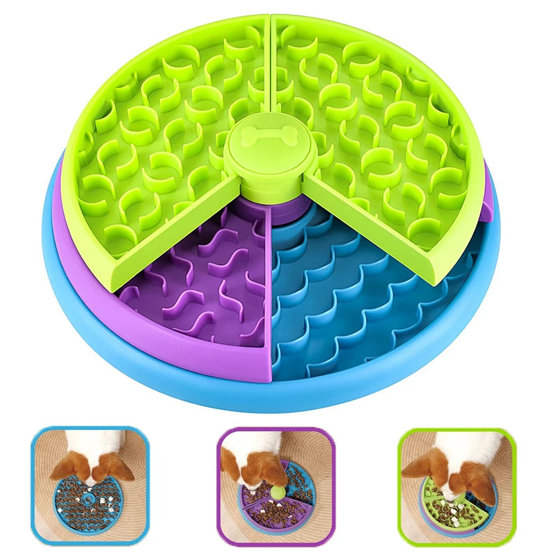 Bol slow feeder pour chien - Préserve la digestion & évite les vomissements