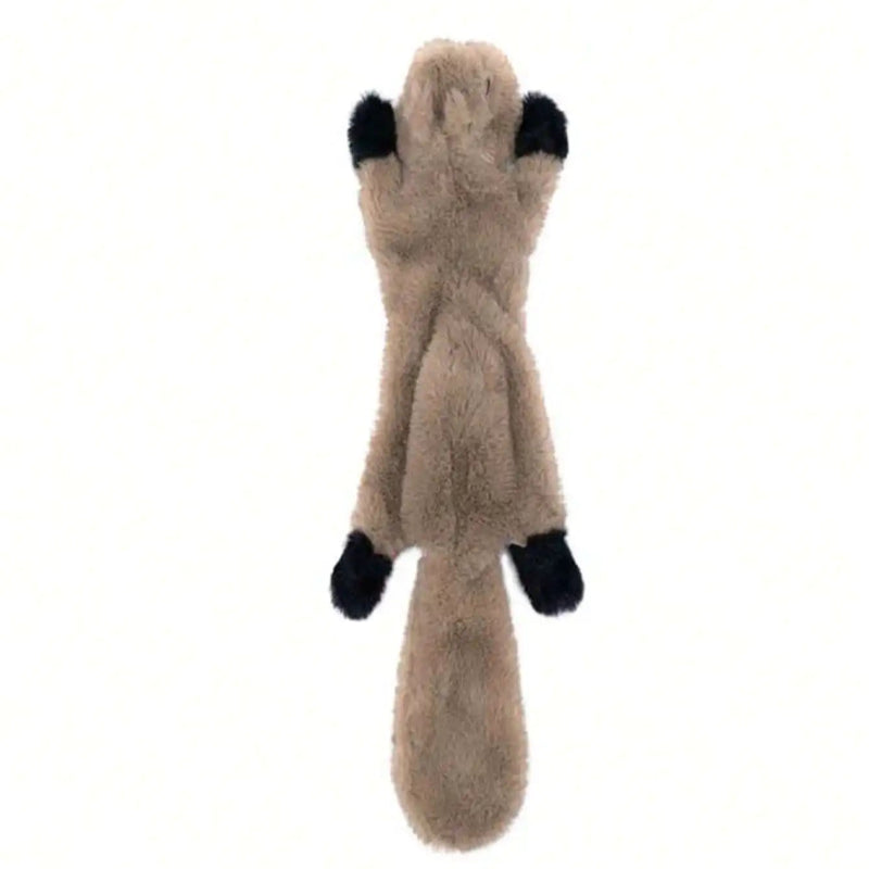 Jouet en peluche pingouin pour chien - Résistant et sonore - Pet & Cie - Ecureuil