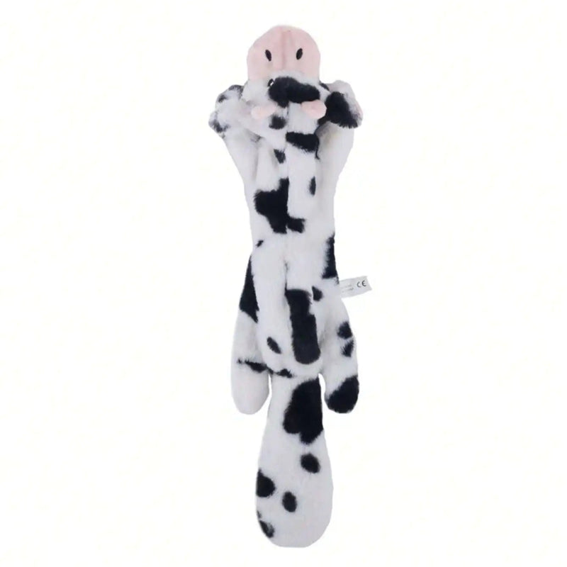Jouet en peluche pingouin pour chien - Résistant et sonore - Pet & Cie - Vache