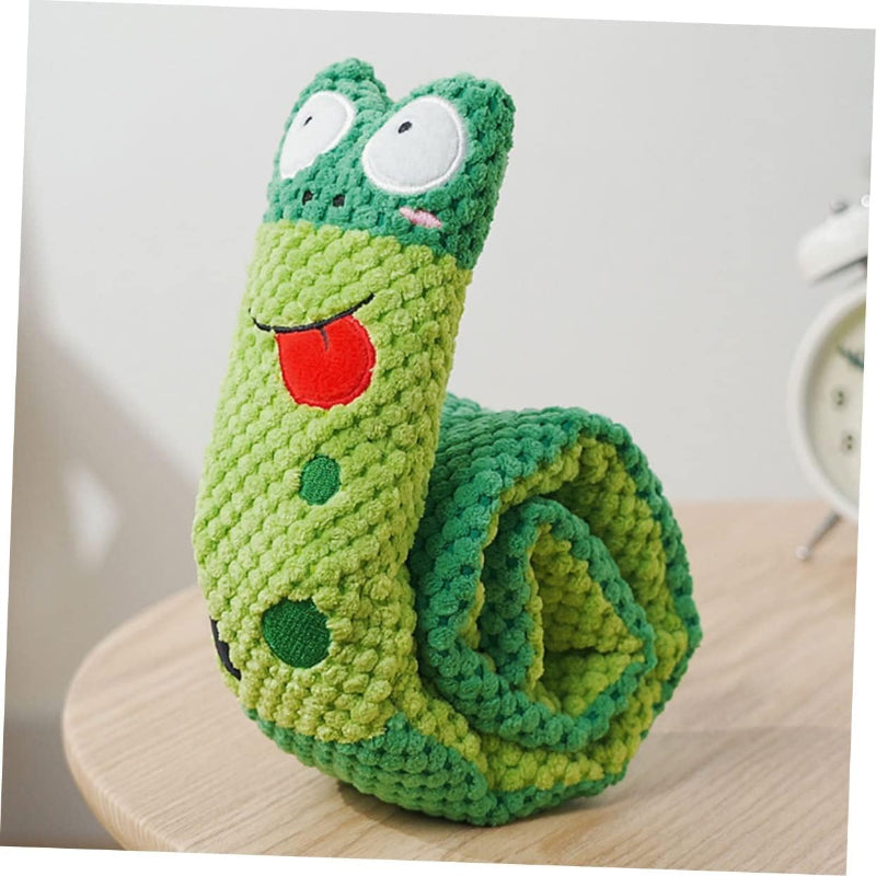 Jouet en peluche grenouille pour chien - Mastication et stimulation - Pet & Cie