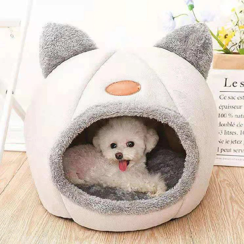 Tunnel en feutre pour chien - Maison de repos et de jeu
