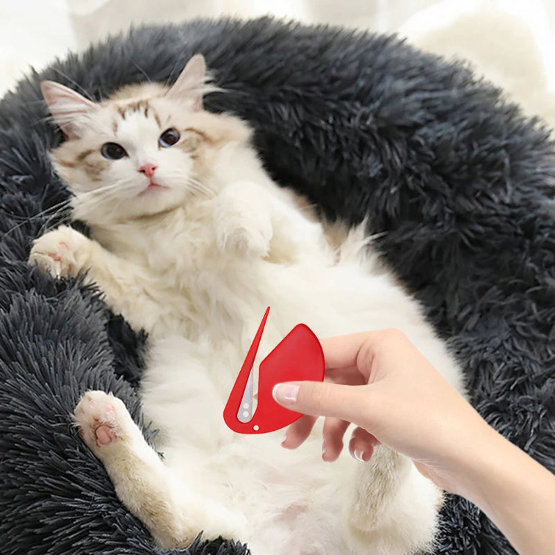 Peigne de toilettage antidérapant pour chiens et chats - Pet & Cie
