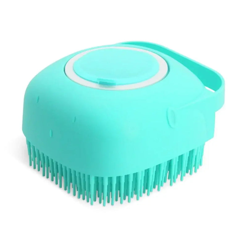 Brosse de bain en silicone 2 en 1 pour chien et chat – Pet & Cie - Bleu