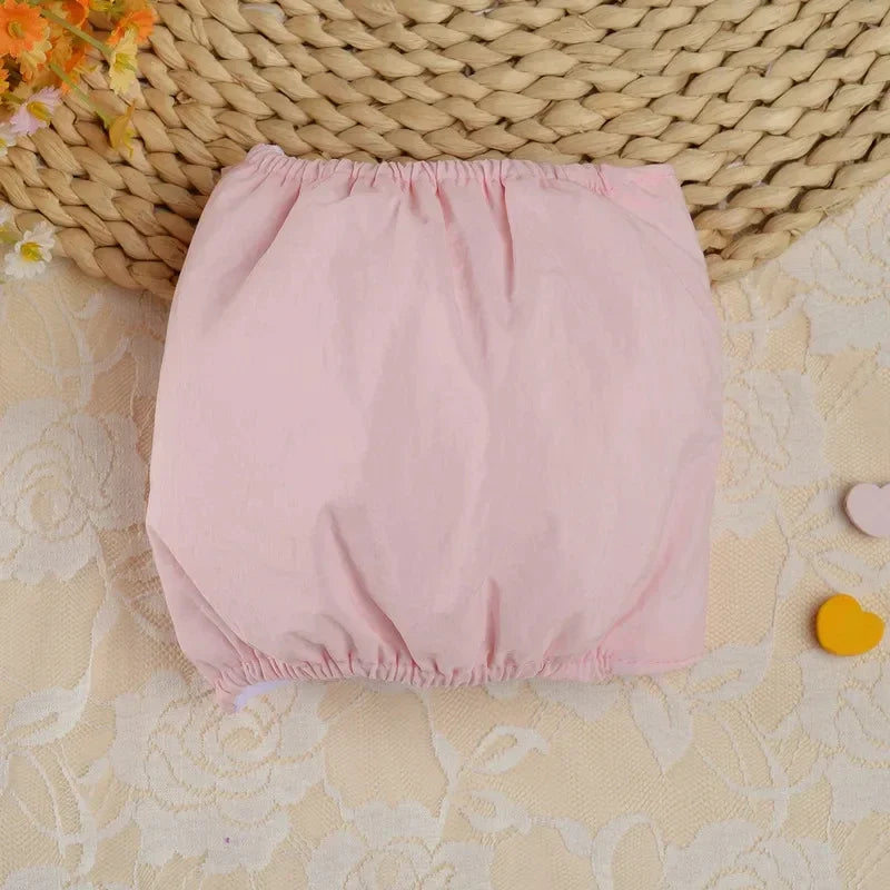 Culotte physiologique lavable pour chien et chat - Protection hygiénique - Pet & Cie - Elastique - Rose